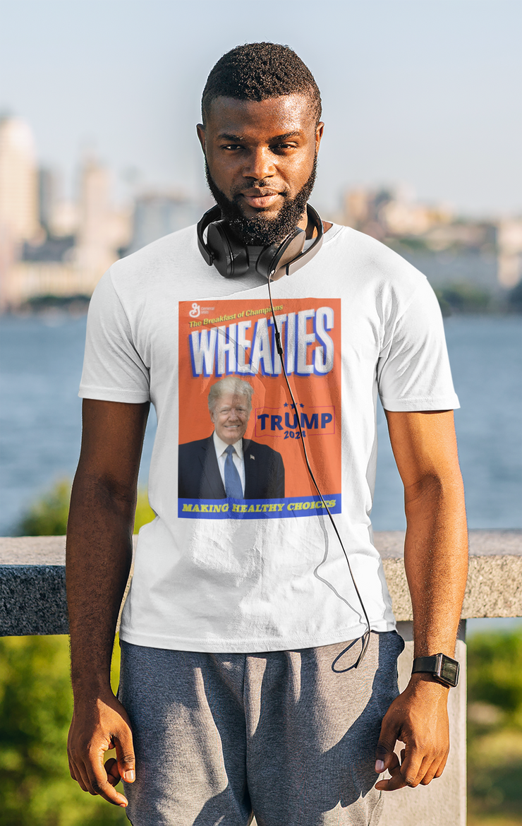 Wheaties Trump 2024 Unisex Heavy Cotton Tee