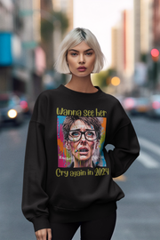 Wanna see her cry again in 2024 Heavy Blend™ Crewneck Sweatshirt Unisex