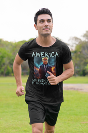 America has been invaded by an Army of Men blue Soft style T-Shirt