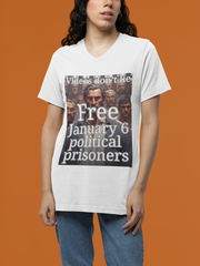 Video don't lie Free January 6 Political Prisons V-neck Women's tee