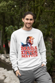 MAGA lives matter Heavy Blend™ Crewneck Sweatshirt Unisex