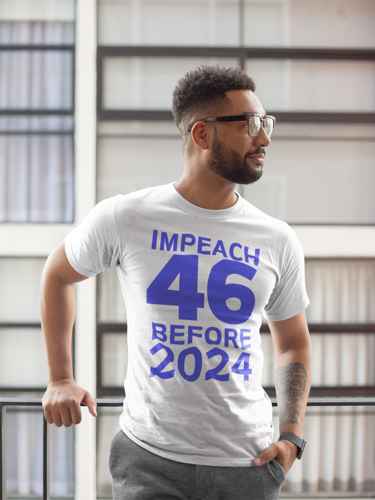 Impeach 46 before 2024 Unisex Softstyle T-Shirt