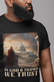 In GOD & Trump we trust Soft style T-Shirt