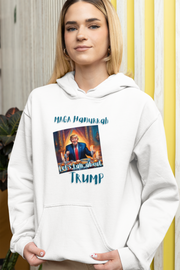 MAGA Hanukkah Let's talk about TrumpHeavy Blend™ Hooded Sweatshirt