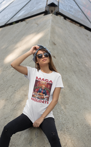 MAGA Holiday Deep Red Women's Favorite Tee