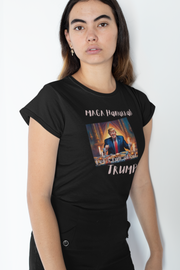 MAGA Hanukkah Let's talk about Trump Women's Favorite Tee