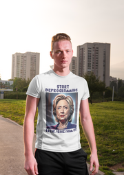 Start Deprogramming her she him it Soft style T-Shirt unisex