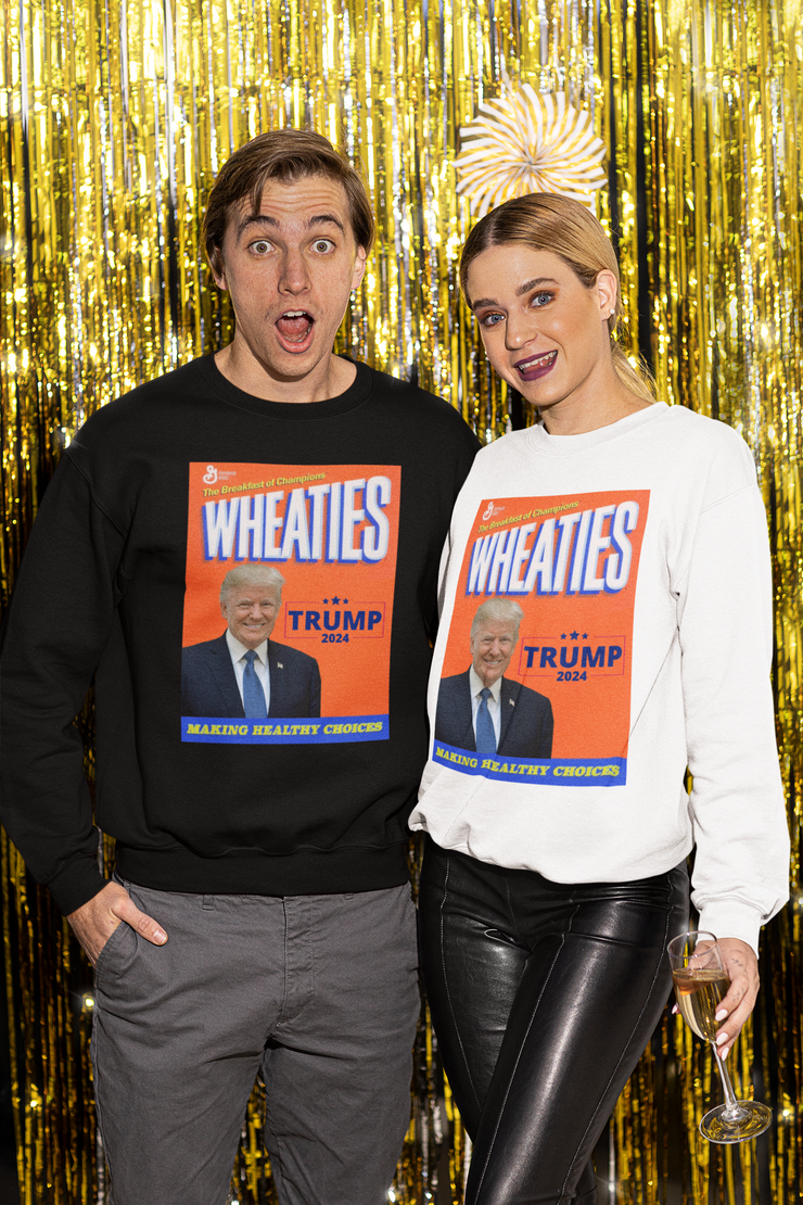 Wheaties Trump 2024 Heavy Blend™ Crewneck Sweatshirt Unisex