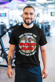 Who visited the Epstein's Island What's the secret Soft style T-Shirt unisex