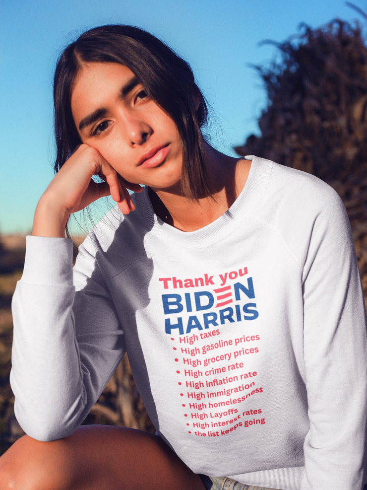 Thank you Biden Harris Unisex Heavy Blend™ Crewneck Sweatshirt