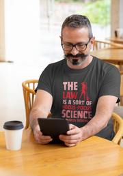 The Law is sort of hocus-pocus Science Charles Dickens Unisex Softstyle T-Shirt