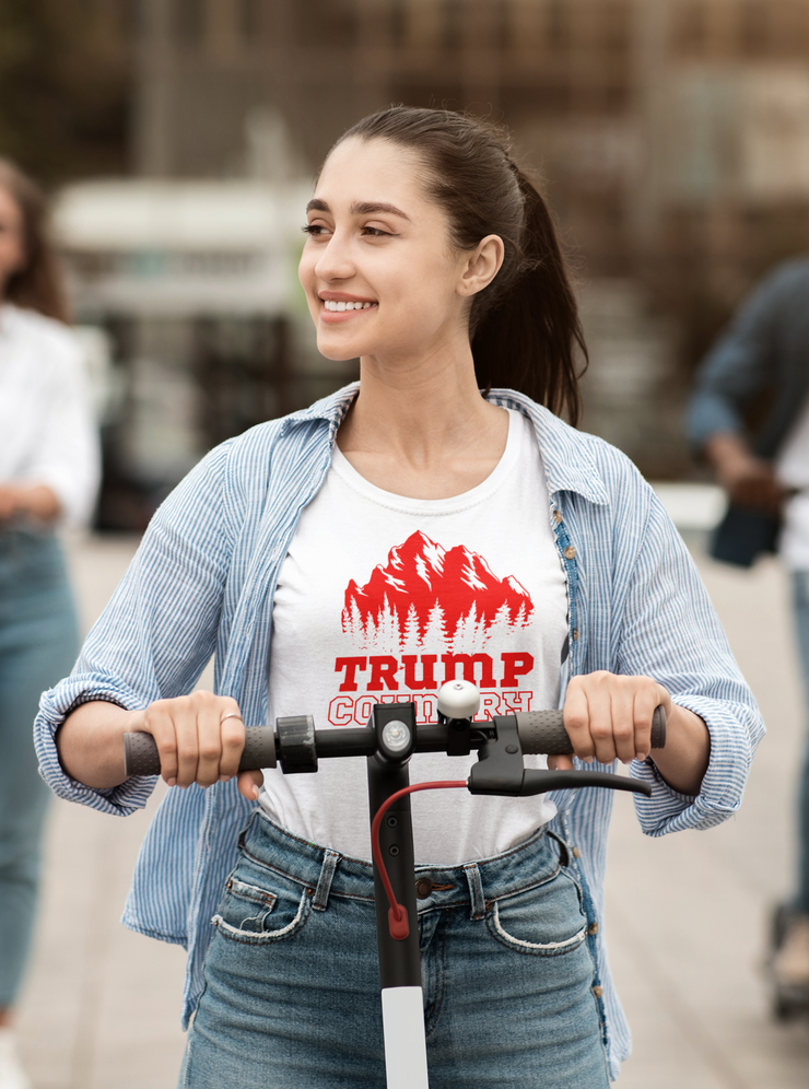 Trump Country RED V-Neck T-Shirt