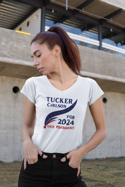 Tucker Carlson for Vice President 2024  Women's Favorite Tee