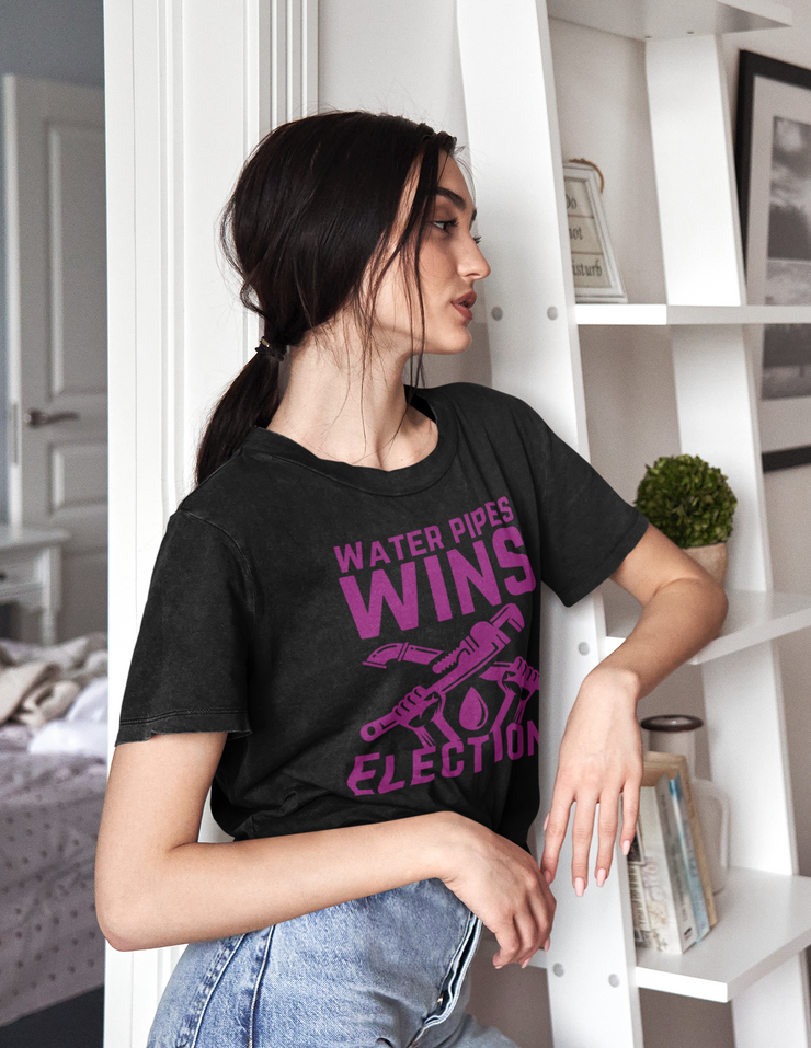 Water Pipes wins elections Unisex Softstyle T-Shirt