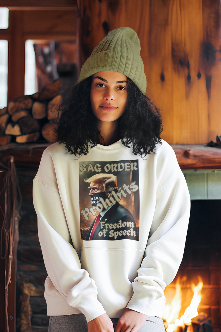 GAG Order prohibits Freedom of Speech Heavy Blend™ Crewneck Sweatshirt Unisex