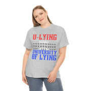 University of Lying Unisex Heavy Cotton Tee