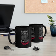 Dating after 50 11oz Black Mug