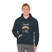 I demand 5-star hotels unisex Heavy Blend™ Hooded Sweatshirt