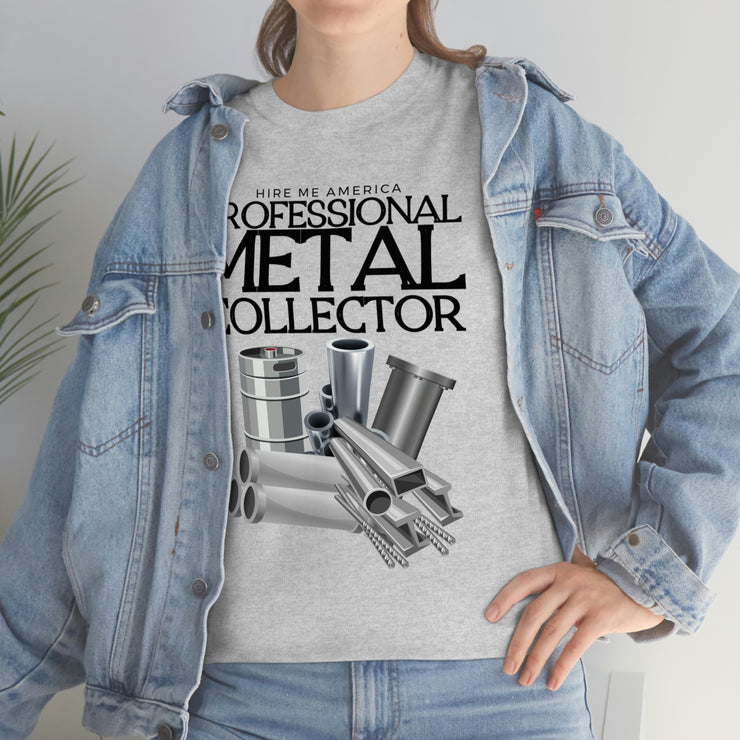 Professional Metal Collector unisex Heavy Cotton Tee