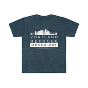 Portland Refugee Moved out unisex Softstyle T-Shirt