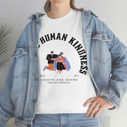 Seeking human kindness unisex Heavy Cotton Tee