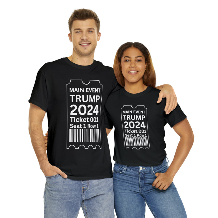 Main Event Trump 2024 unisex Heavy Cotton Tee