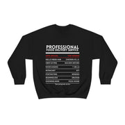 Professional Food Delivery Service Sweatshirt