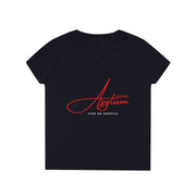 Asylum seekers ladies' V-Neck T-Shirt