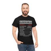 Professional Food Delivery Service Unisex Heavy Cotton T-shirt