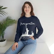 Immigration The American way unisex Heavy Blend™ Crewneck Sweatshirt