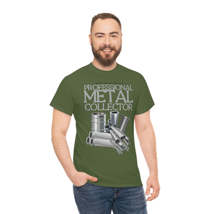 Professional Metal Collector unisex Heavy Cotton Tee