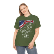 You can't spell United States without "US" unisex Heavy Cotton Tee