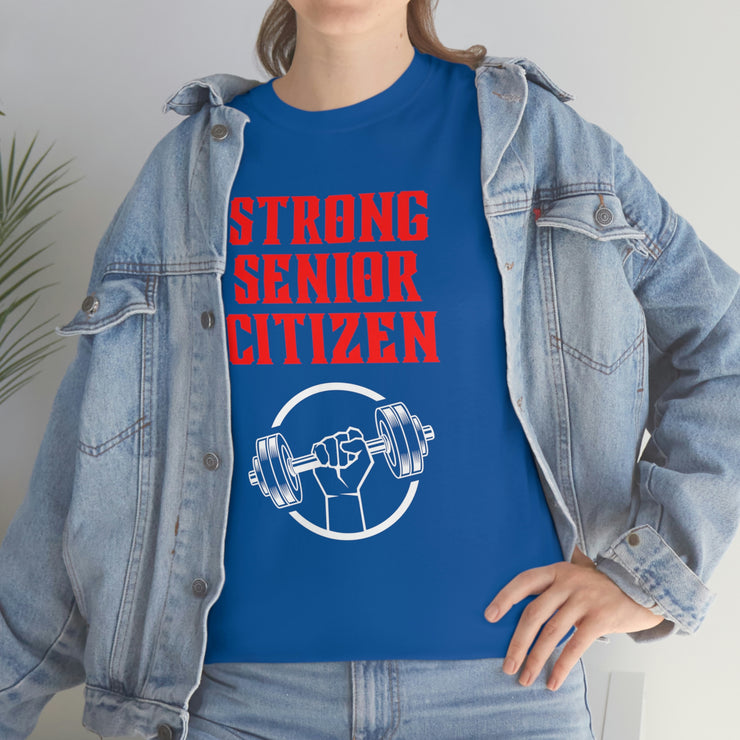 Strong Senior Citizen Unisex Heavy Cotton Tee