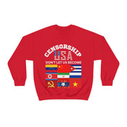 Censorship unisex Heavy Blend™ Crewneck Sweatshirt