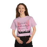 You're a fan champion Women's Heritage Cropped T-Shirt