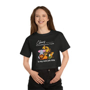 Chaos Coordinator with animals Champion Women's Heritage Cropped T-Shirt