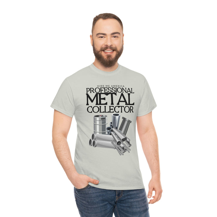 Professional Metal Collector unisex Heavy Cotton Tee