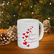 Amor pellizcame que yo te amo Ceramic Mug 11oz