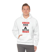 Ex-wife had a better lawyer unisex Heavy Blend™ Hooded Sweatshirt