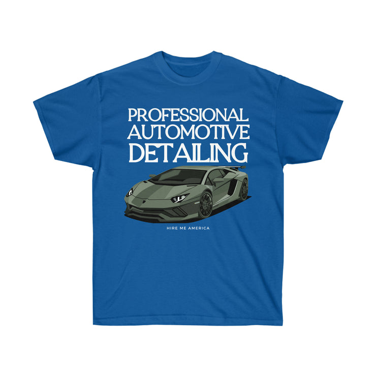 Professional Automotive Detailing unisex Ultra Cotton Tee