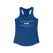 Dreamers are welcome women's Ideal Racerback Tank