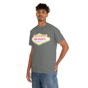 Welcome immigrants America Unisex Heavy Cotton Tee