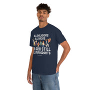 All religions all races we are still all immigrants unisex Heavy Cotton Tee