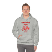 Immigrant Built Made in America unisex Heavy Blend™ Hooded Sweatshirt