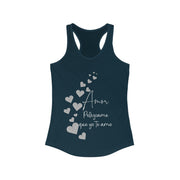 Amor Pellizcame que yo te amo Women's Ideal Racerback Tank