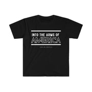 Into the arms of America unisex Softstyle T-Shirt