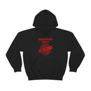 Immigrant Built Made in America unisex Heavy Blend™ Hooded Sweatshirt