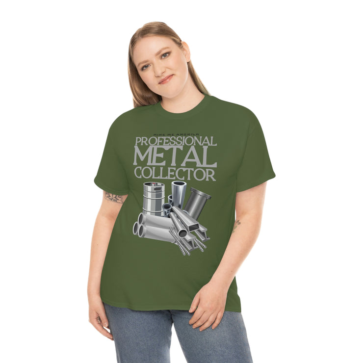 Professional Metal Collector unisex Heavy Cotton Tee