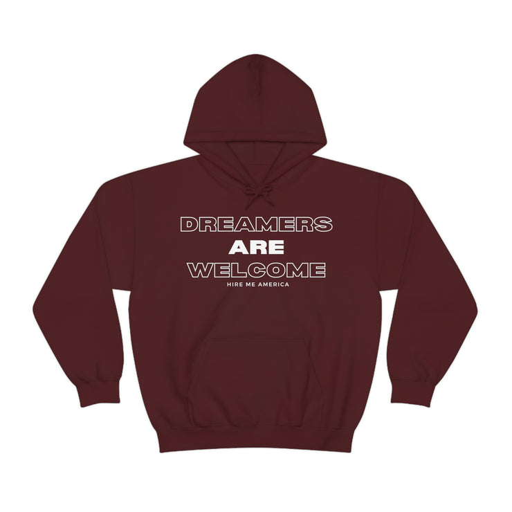 Dreamers are welcome unisex Heavy Blend™ Hooded Sweatshirt