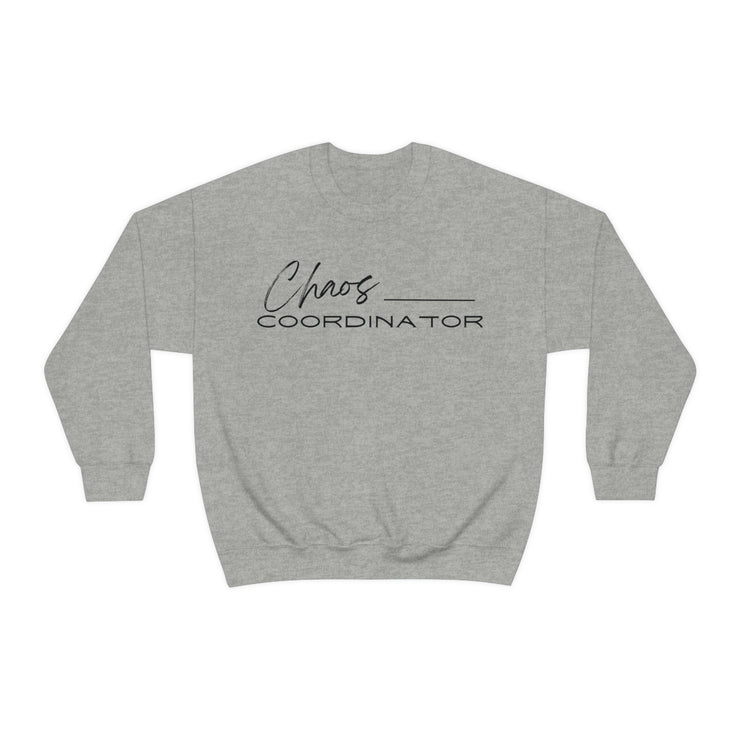 Chaos coordinator unisex Heavy Blend™ Crewneck Sweatshirt